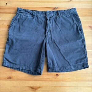 Foundation Short in Navy Twill